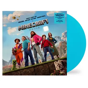 A Minecraft Movie — Soundtrack LP ( I... Am Steve Teal Color Vinyl)