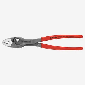 Knipex KNT-8201250 10 in. Plastic Twin Grip Slip Joint Pliers