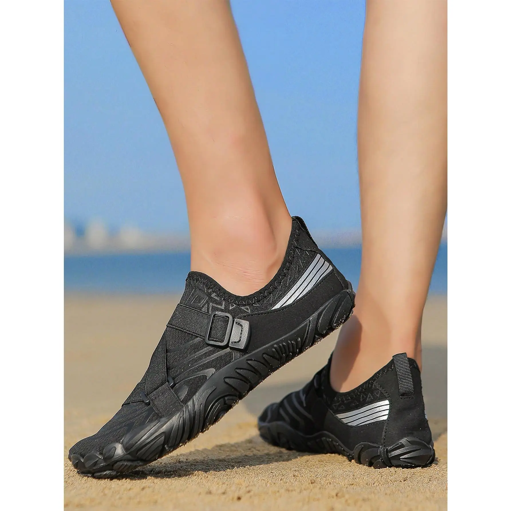 Unisex Beach Shoes, Water Shoes, Fitness Shoes, Five-Finger Swimming Shoes, Outdoor Wading Shoes For Couples