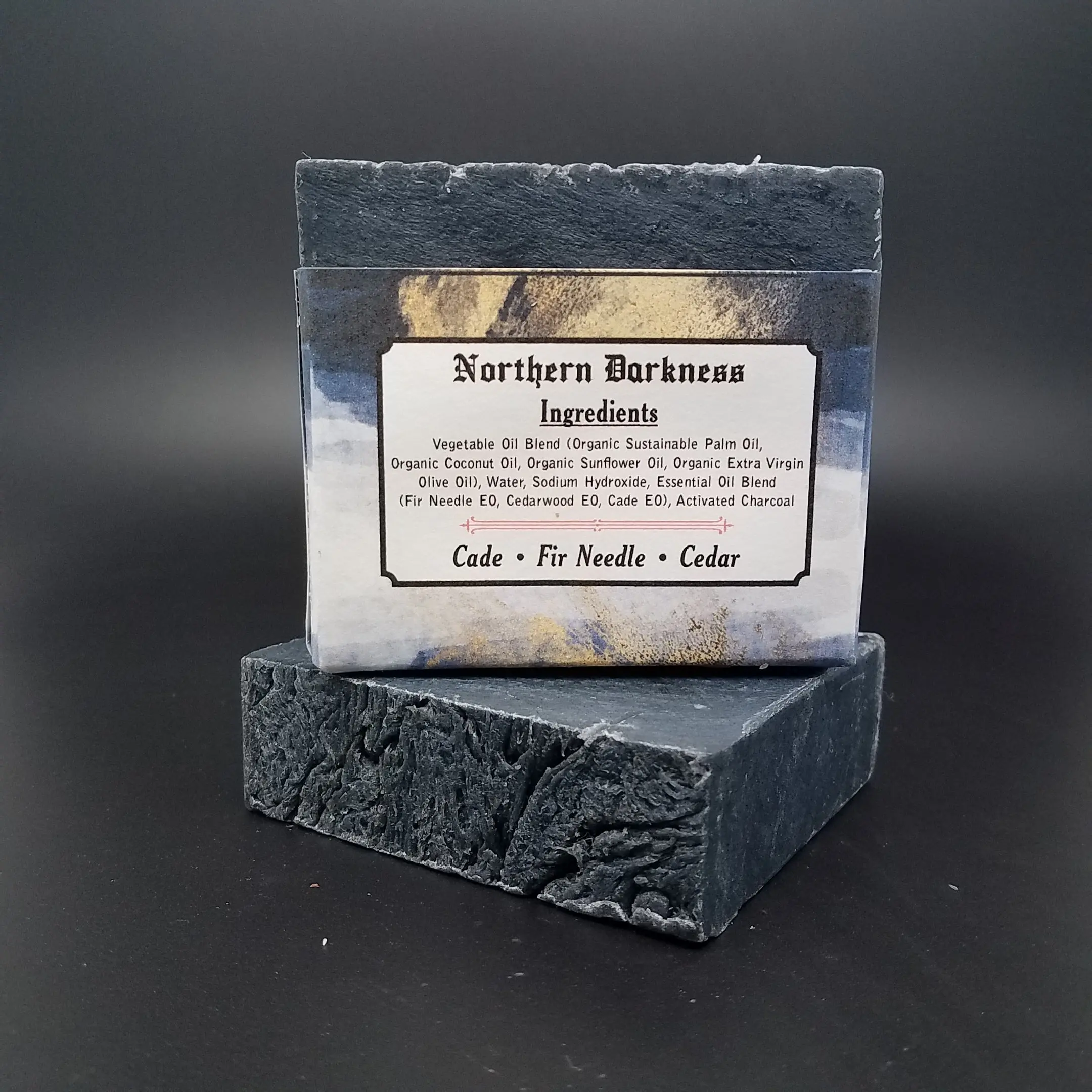 "Northern Darkness" Handmade Vegan Bar Soap