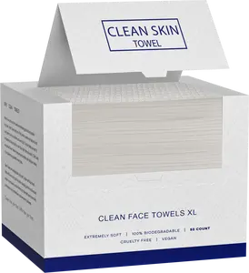 Disposable Face Towel, 50pcs/box Portable Multipurpose Wet and Dry Towel, Soft Face Towel for Home, Bathroom and Outdoor Travel, Absorbent Breathable Towel