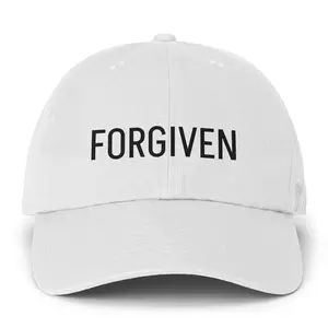 Forgiven White Cap, Fashion & Clothes Accessory Hat