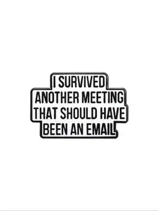 Women's Cute Letters Design Brooch, Fashionable Trendy Novelty Clothes Brooch, Creative All-match Clothes Accessories for Men & Women, Fashion Accessory