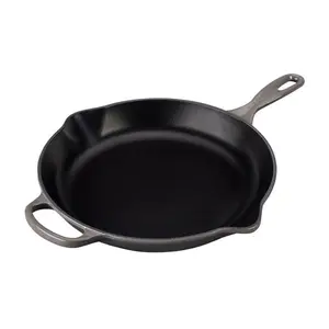 Le Creuset 11.75" Signature Enameled Cast Iron Skillet | Oyster Grey