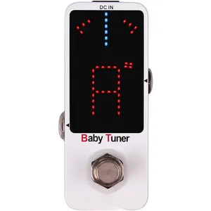 Tuner Pedal,  Tuner Guitar Pedal Mute Function  Tuner Tuning Pedal for Electric Instruments Electro-Acoustic Instruments