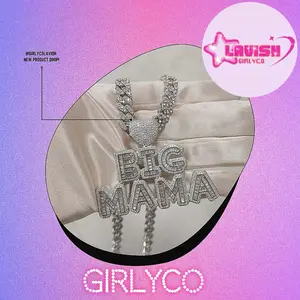 Big Mama Cubic Zirconianum Necklace for Women