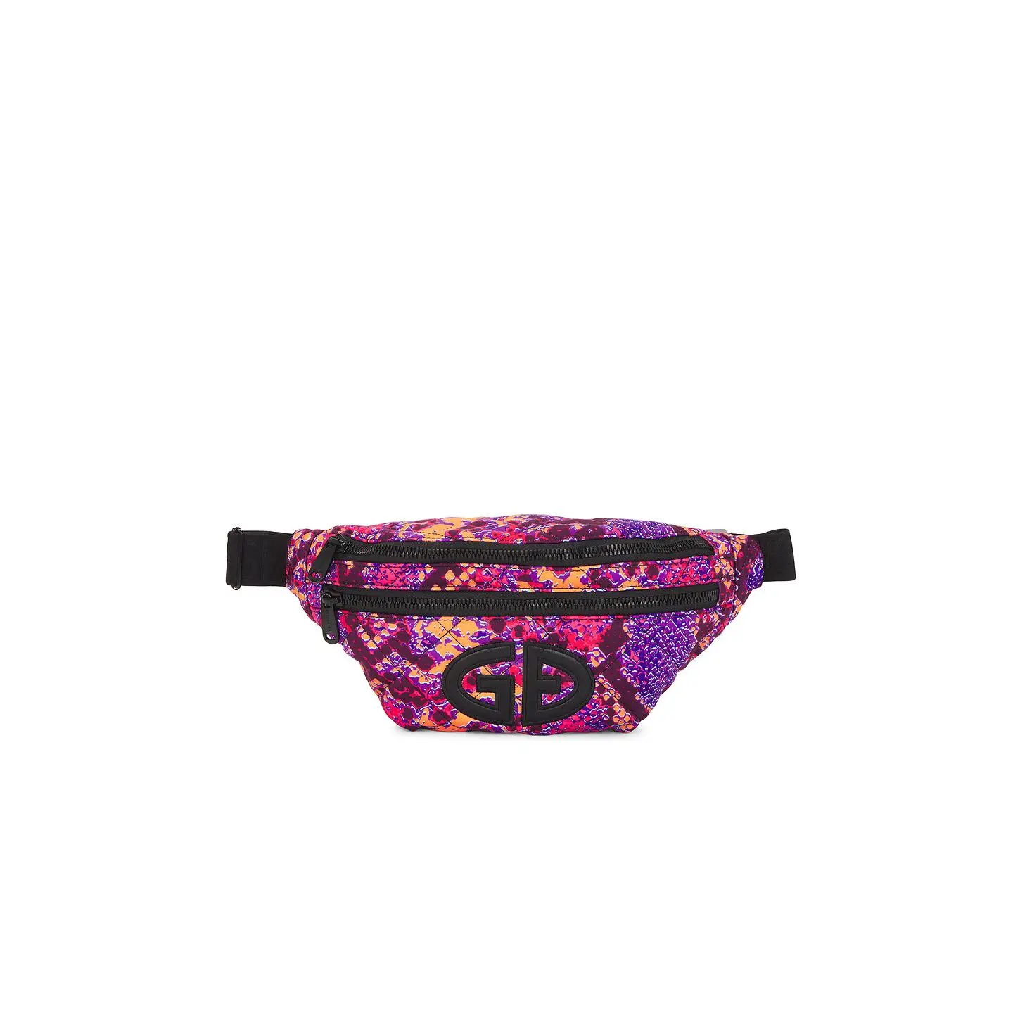 Goldbergh Fiorentina Fanny Pack in Snake Pink