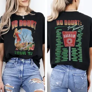 No Doubt Tour '97 Merch Unisex Tshirt, In Vintage Black Sweatshirt, Vintage Bootleg Ds Hoodie, Unisex Sweater Pullover Tee
