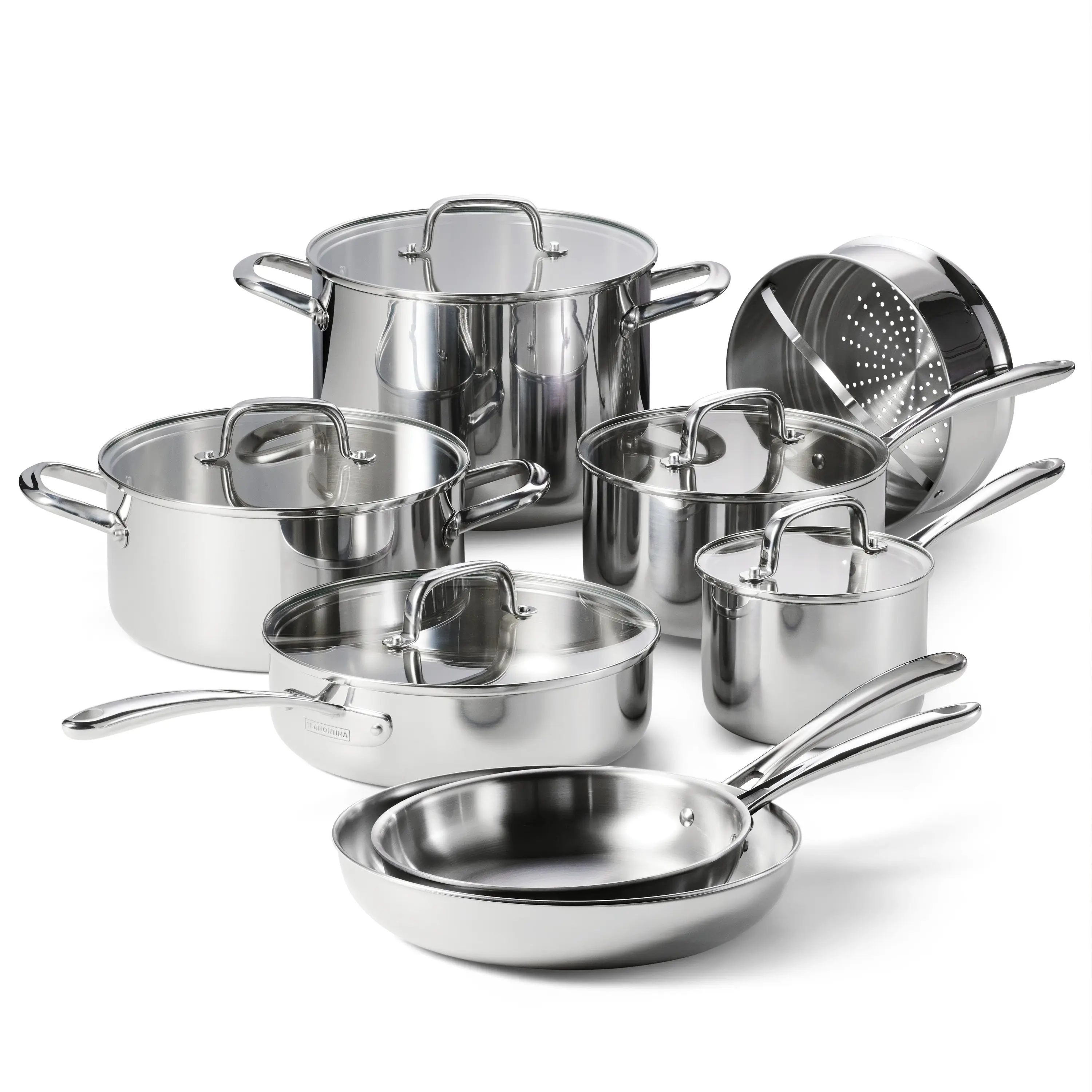 Stainless Steel 10Pc Cookware set
