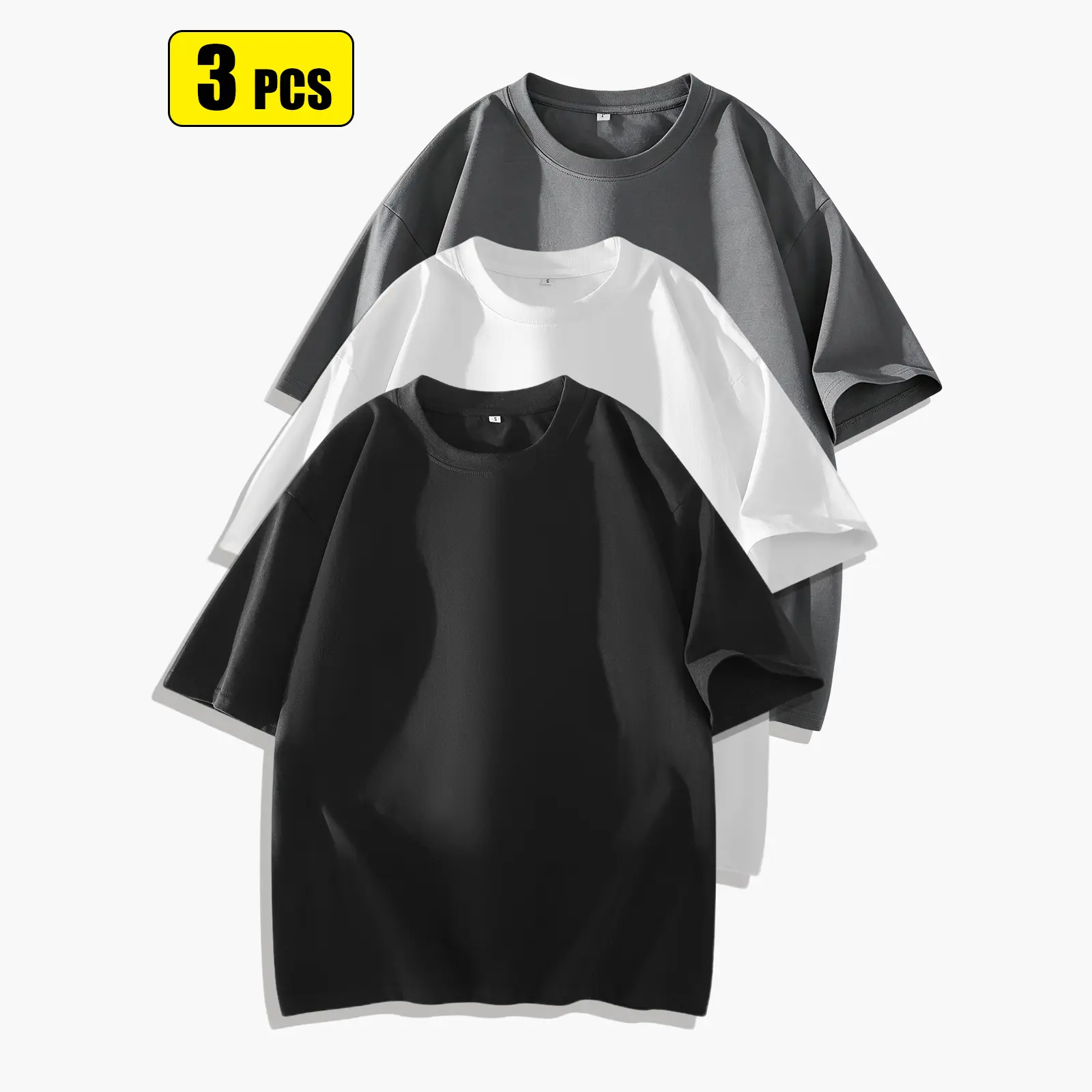 Black + White + Iron Gray