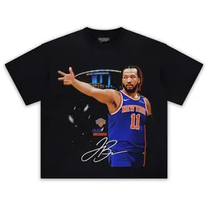 JALEN BRUNSON TOP TEE boys christmas gifts, Youth and Adult teenage boy stocking stuffers, graphic tee, teen boy christmas gift