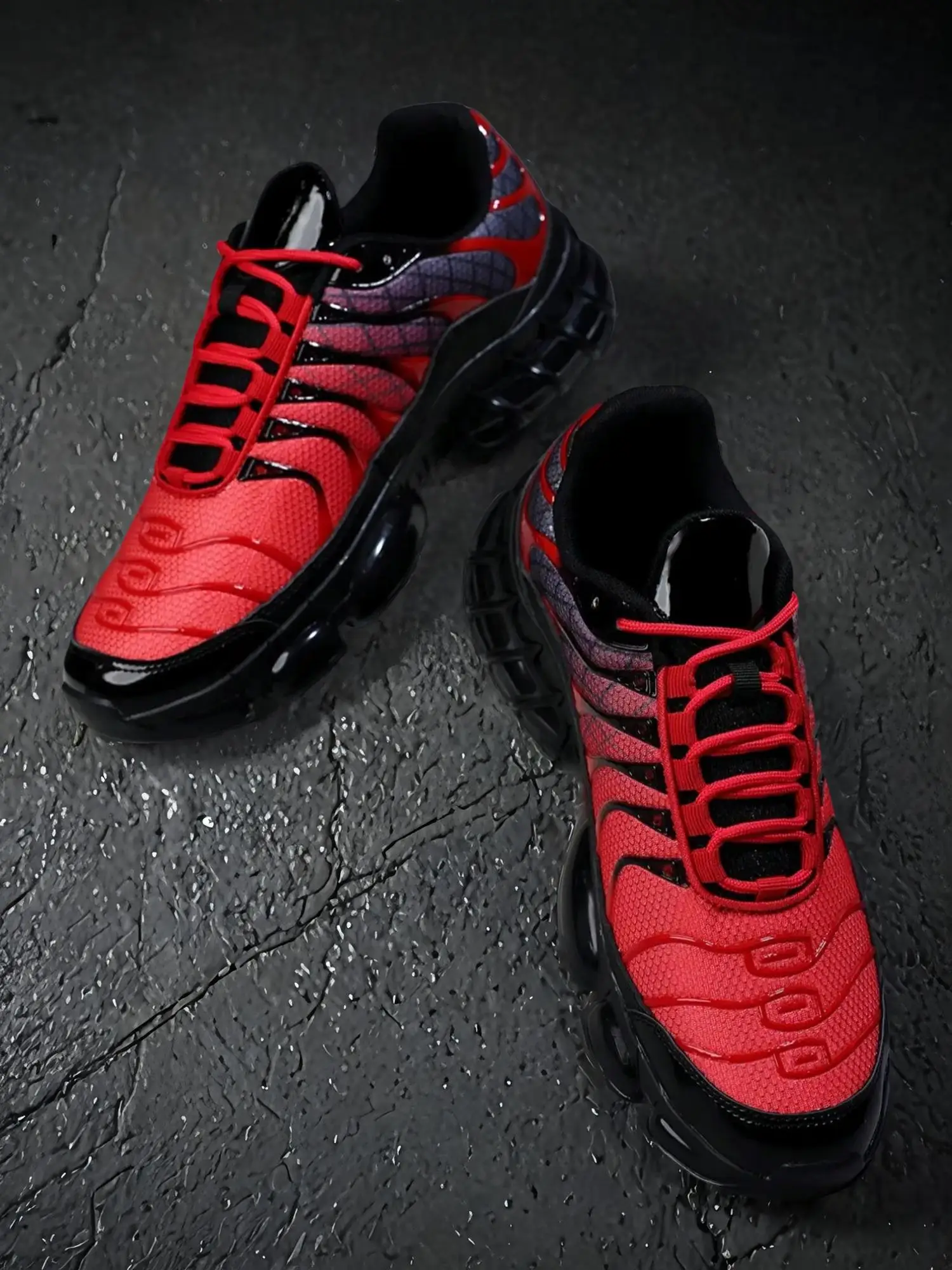 Men's Fashionable Lace Up Low Top Sneakers, Casual Comfortable Breathable Sports Running Shoes, Athletic Running Shoes, Male All-match Round Toe Shoes