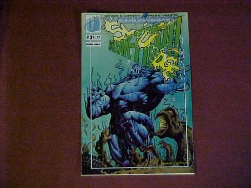 USED-Malibu Comics Ultraverse Break-Thru Sludge Issue # 3 (Ulraverse Break-Thru Sludge, vol 1) by Steve Gerber (Paperback)