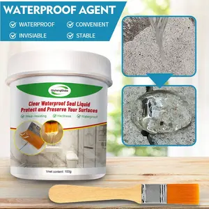 Transparent Waterproof Sealer, High Strength Invisible Sealant, Suitable for Metal Roof Gutters, Professional Quality, 2pcs/4pcs 100g