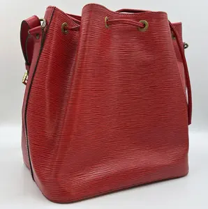 Pre-owned Louis Vuitton Epi Petit Noe Castillan Red
