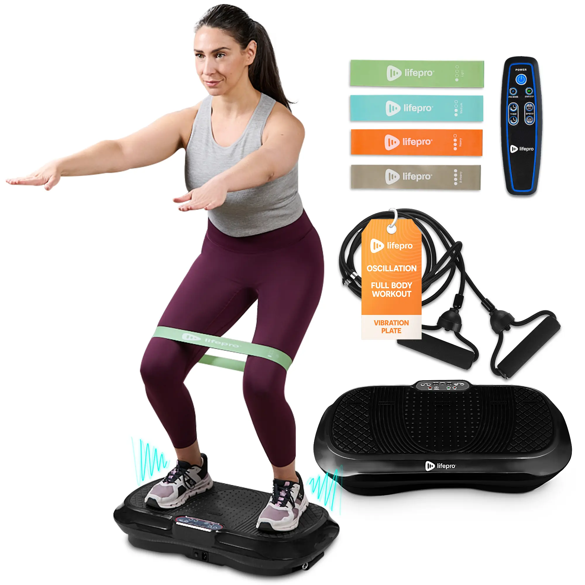 cheap vibration plate LifePro Waver Vibration Plate – FSA/HSA Eligible | Whole Body Vibration  Platform | 330lb Capacity | Lifetime Warranty