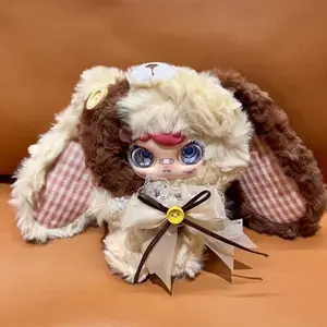 ZAZA BB TOY Patch Town Series Plush Blind Box Keychain Plush Doll Toy Random 1 Pcs