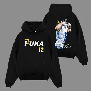 Puka Nacua 12 'Playoff Mode' For Rams House Cotton Hoodie Sweatshirt T-Shirt (Made In US), Ramily Football Fans Outfit, Game Day Outfits, Gift For Football Fans, Football Graphic Hoodie