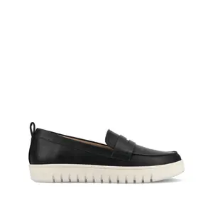 TAYLA PENNY LOAFER IN WIDE - Black