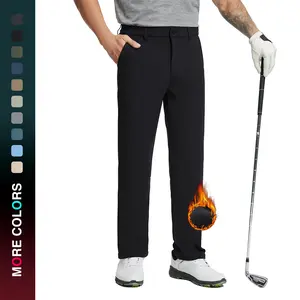 MAELREG Men’s Golf Fleece Pants Warm Windproof Stretch Casual Outdoor Trousers Daily Wear 30"/32"/34"