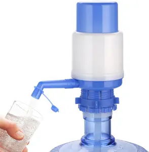 Drinking Water Hand Press Pump for 5-6 Gal Bottled Water Dispenser Home Office Manual Mechanism Easy Setup