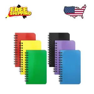 6 Pack Small Spiral Notebook Pocket Notebook 3x5 Spiral Notepads With Lined Pages