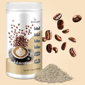 NEWCELL Coffee Cappuccino Flavor Beverage Creamy with L-Carnitine