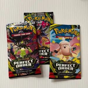 Pokemon Trading Card Game Perfect Order Mega Evolution 10 Additional Game Cards for Collectors and Enthusiasts