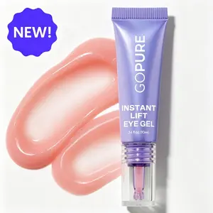 NEW! GOPURE Instant Lift Eye Gel - For the look of Puffiness & Bags, Wrinkles, Fine Lines and Dark Circles, Anti Aging Skin Care for Men & Women with Collagen Targeting Biotech Under Eye Brightener