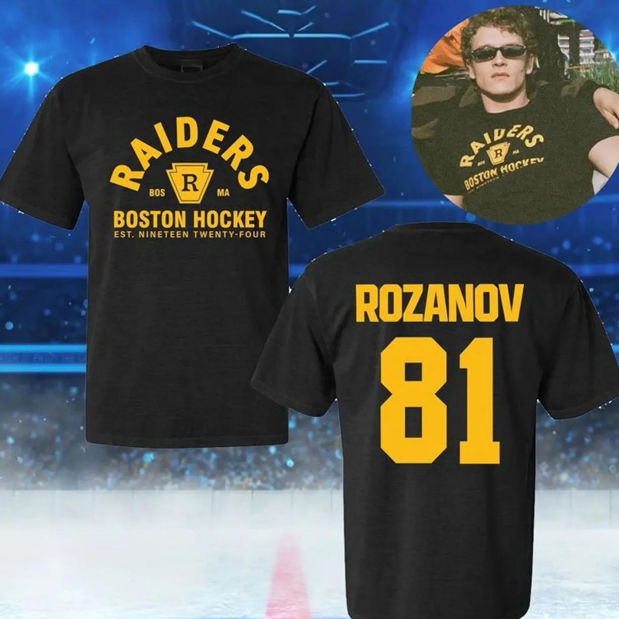 Ilyaa Rozanovv Hockey T-Shirt/Sweatshirt/Hoodie, Heatedd Rivalryy Characters Shirt, Heatedd Rivalryy Hockey T-Shirt, Sport Drama Fan Gift
