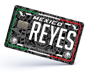 Reyes  Credit Card Skin Cover Vinyl Stickers (4 Pack) -Mexican Decal Mexico Car Plate adhesive Reyes