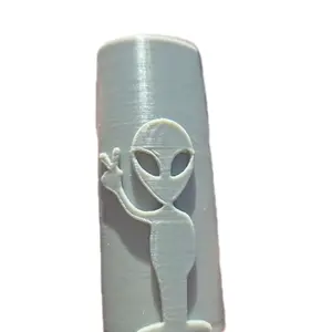 Bic Lighter Case 3D Printing Alien Design Unique Accessory for Bic Lighters
