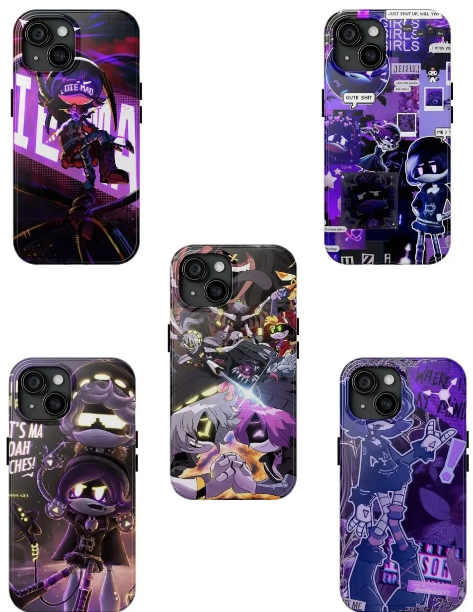 Murder Drones Phone Case, Suitable for iPhone 17/16/15/14/13/12/11 Pro Max Plus for Samsung phones RZV