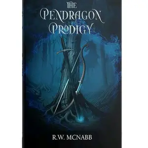 The Pendragon Prodigy - Fantasy Romance Novel with Enchanting Cover Artwork , author signed hardback copy. R.W. McNabb Bookshelf Collectible Item