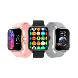 Smart Watch with Bluetooth Calling Step Counting & Magnetic Charging Ultra Thin Design 1.83-inch TFT Display 7 Days Battery Life Daily Water Resistant