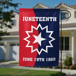 Juneteenth Garden Flag/Juneteenth 1865 Flag/Freedom Day 1865 Flag