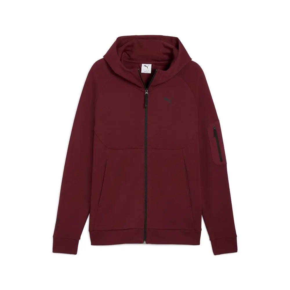 PUMA Mens Pumatech Hoodie Casual Outerwear Casual - Red