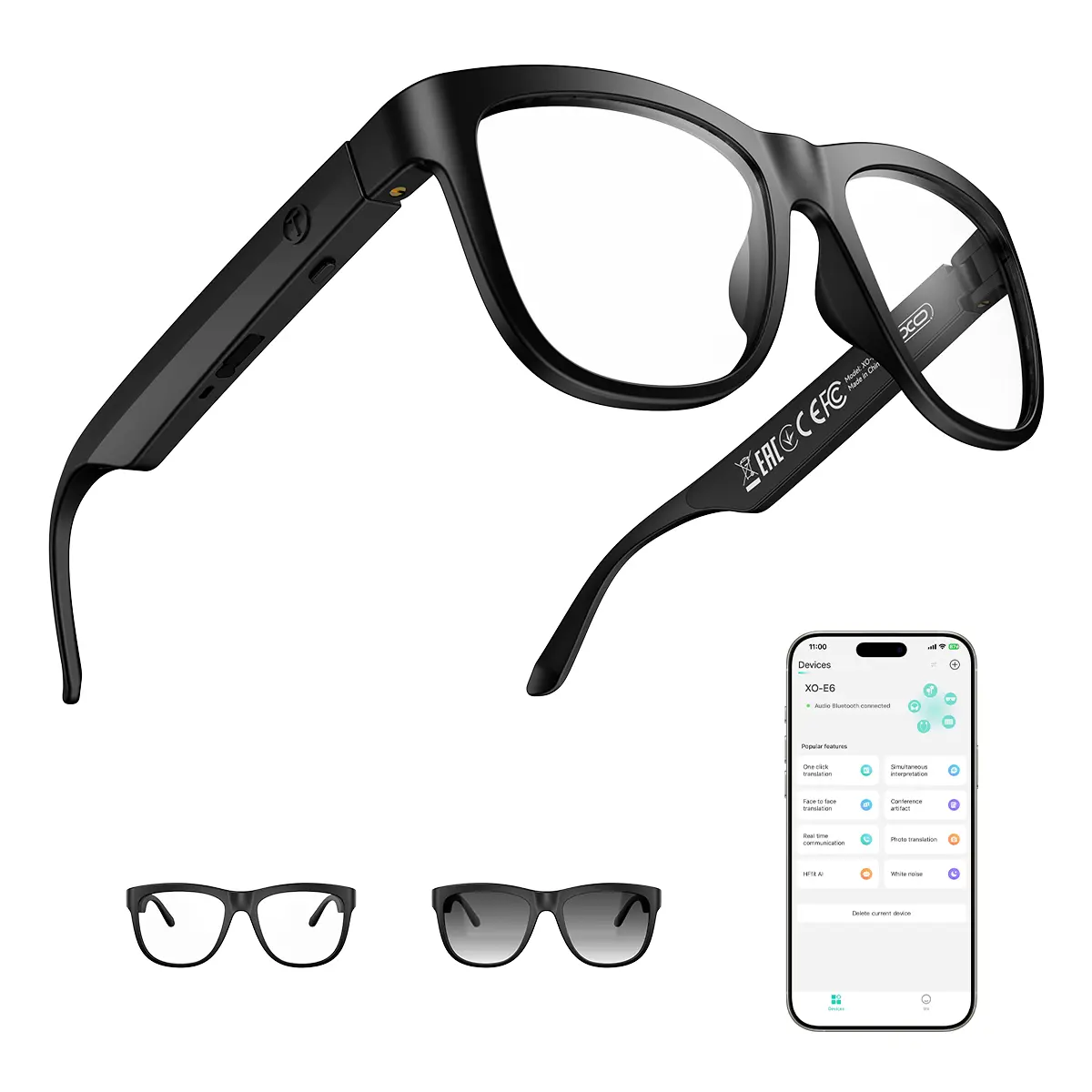 Upgraded Photochromic Translator Glasses