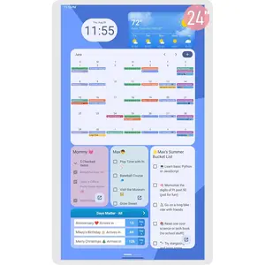 Digital Calendar Wall Touch Screen, Wall Calendar, (24/32 Inch Smart Digital Calendar Family Schedules, Meal Planning, Business Chore Chart/) (24 Inch)