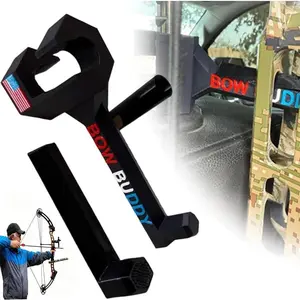 Twist-On 3.0 Bow Buddy XL Heavy-Duty Bow Holder Organizer for Archery Hunting Gear Storage Quick Tool-Free Installation Outdoor Enthusiasts Hunters