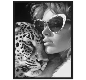 Fashion Girl Poster No Frame