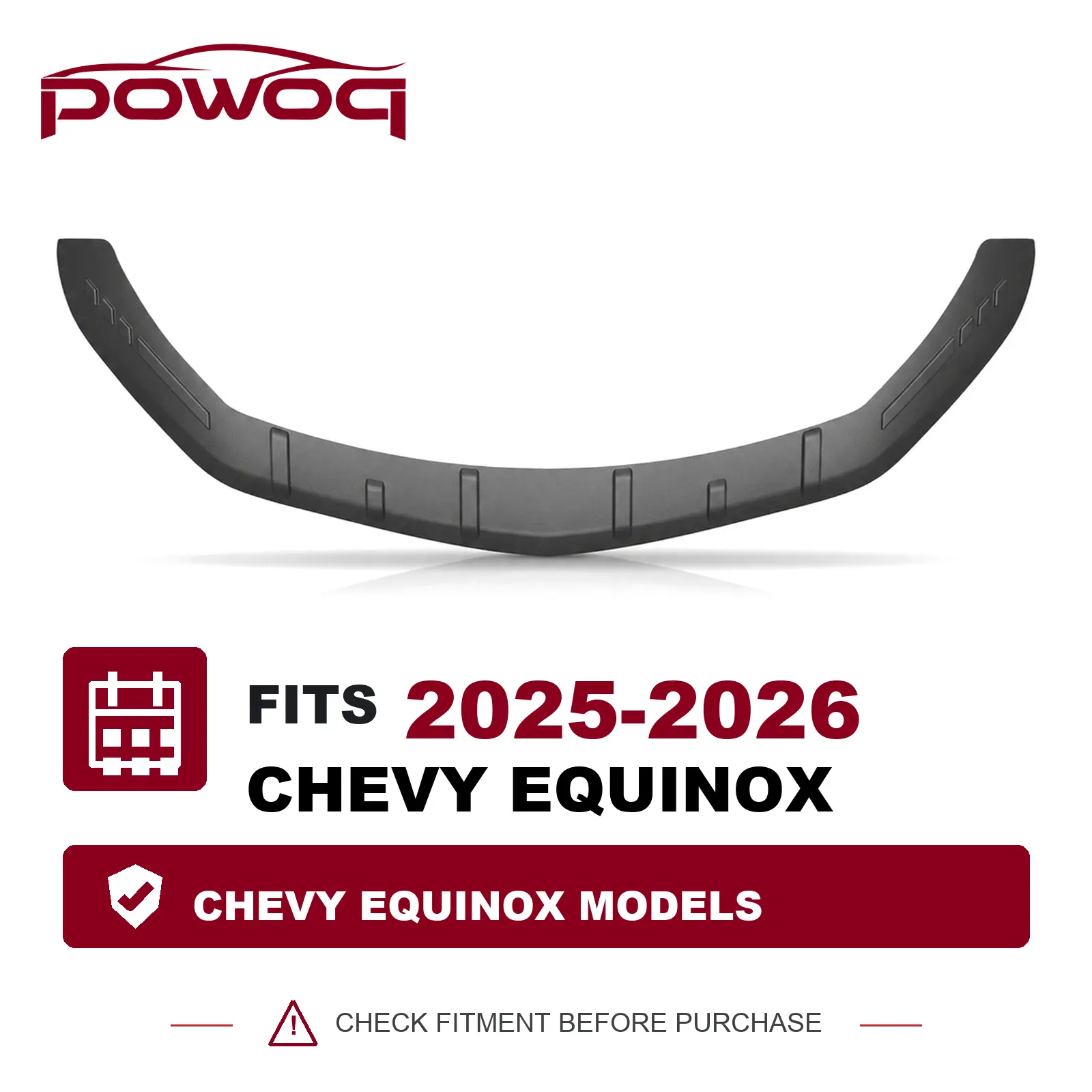 [Fits 25-26 Equinox] Hood Protector Compatible with 2025 2026 Chevy Equinox Deflector Upgraded TPE Shield Hood Deflector Replacement for 2025 2026 Chevy Equinox Accessories