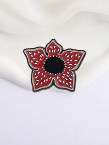 Stranger Things Sci-Fi Horror TV Enamel Pin Punk Cannibal Flowers Christmas Lights Letter Brooches Backpack Lapel Badge, Fashion Jewelry Accessory Perfect Gift for Fans Friends Cool