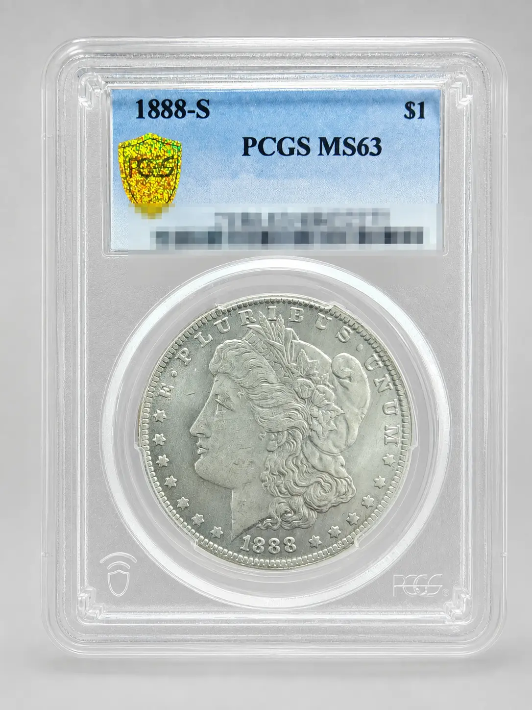 PCGS Encapsulated 1888-S San Francisco Treasure | Historic Collector Piece Preserved In Slab