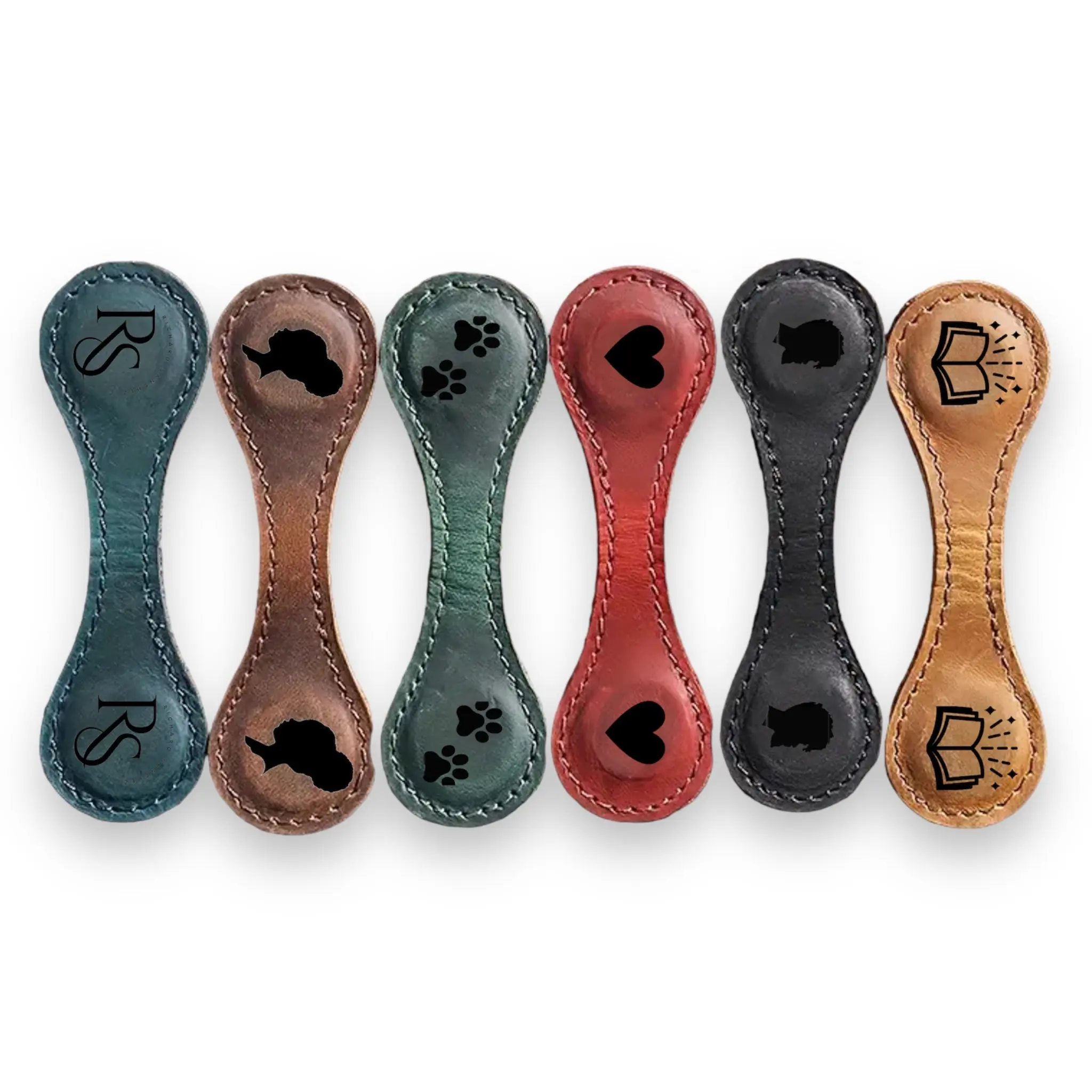 Magnetic Custom Leather Bookmarks - Qty 1