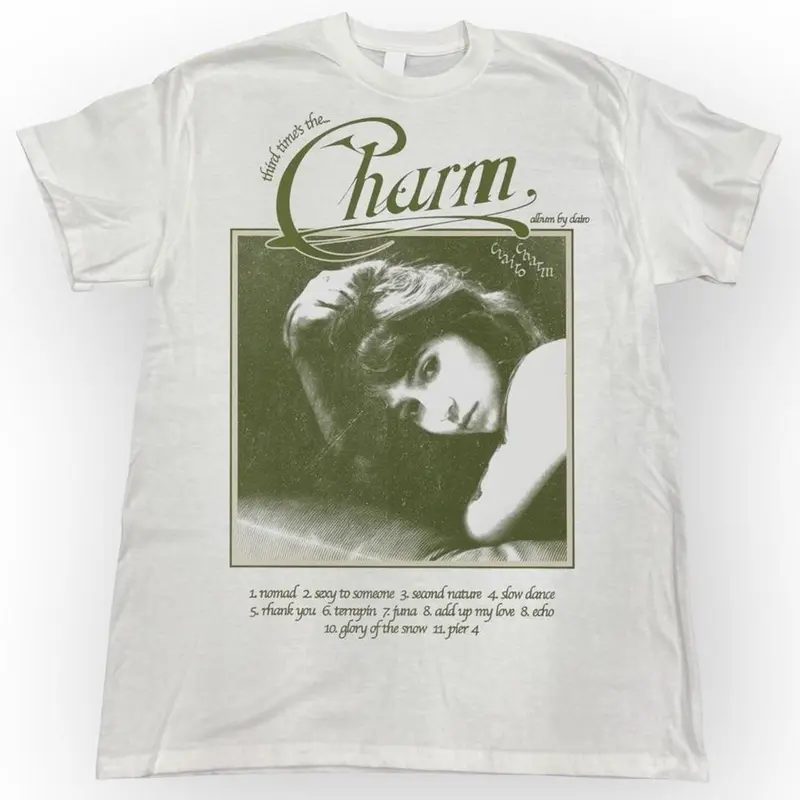 charm tee shirt clairo - TikTok Shop