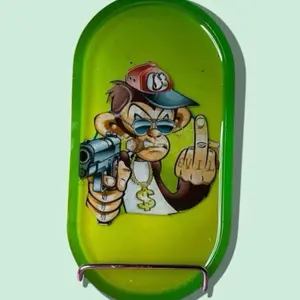 Gangster monkey mini ashtray