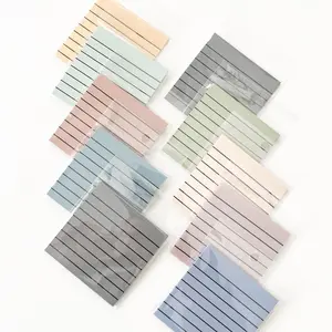 Transparent Pastel Lined Sticky Notes | 3 x 3 in.