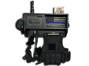 Duty Gear Rack with Safe – Personalized, Heavy-Duty, and the Perfect Gift