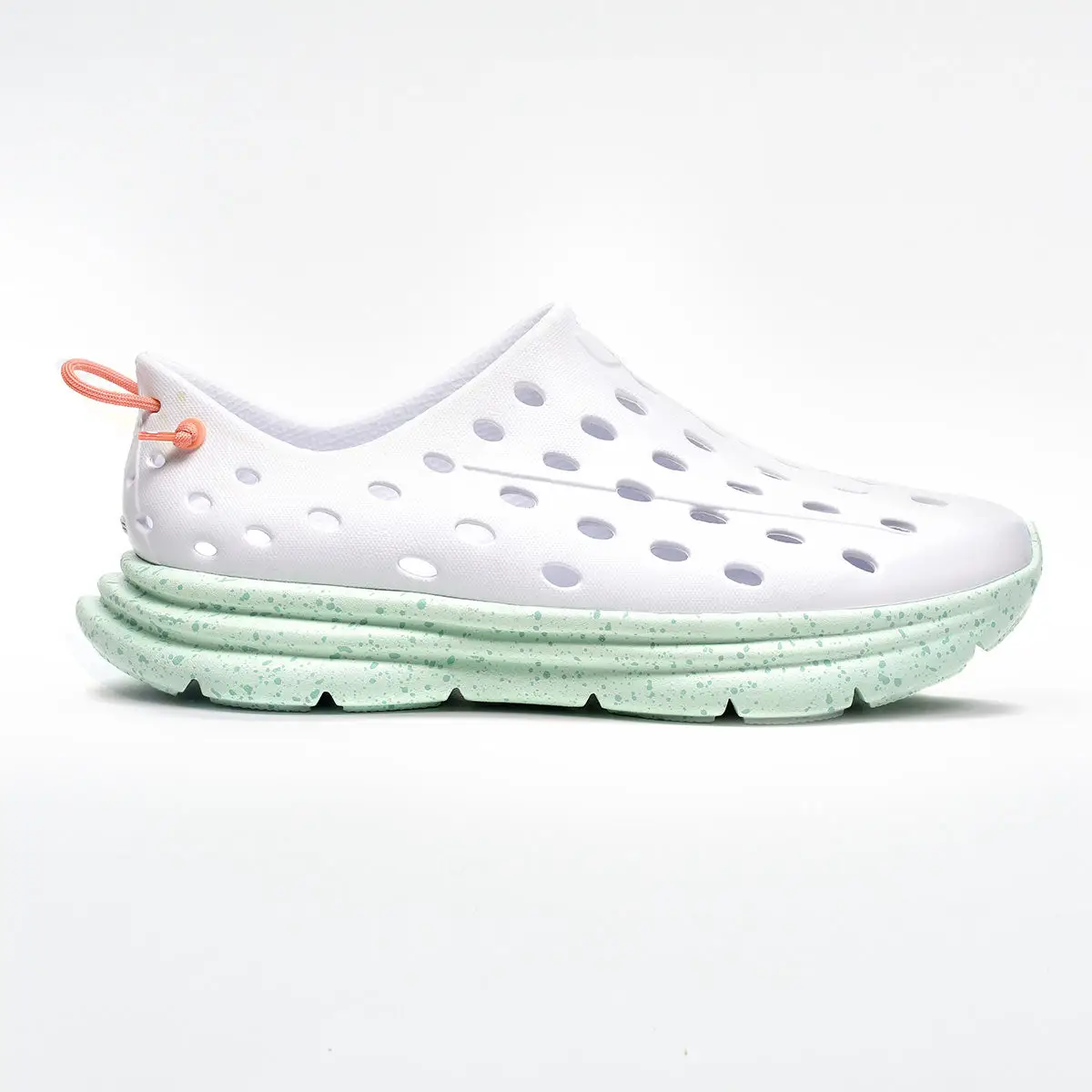 KANE Revive - White / Spring Speckle Recovery Shoe - Everyday Sneaker, Shoe for Runners